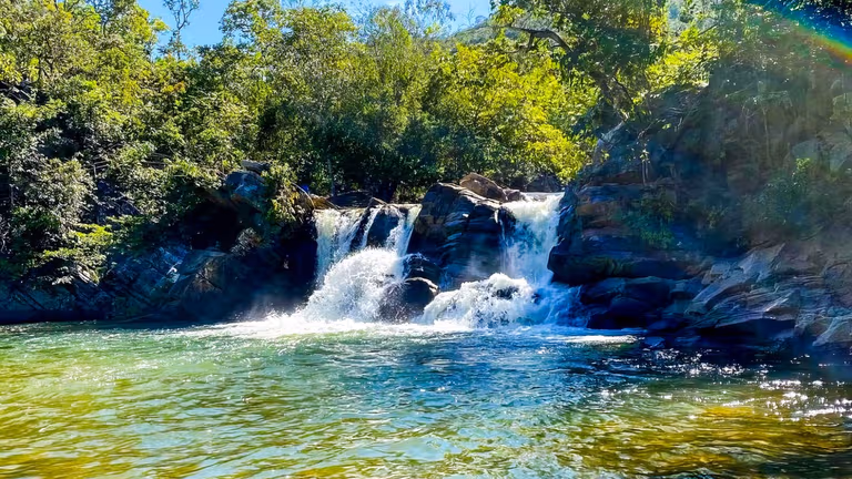 Foto da Cachoeira das Araras