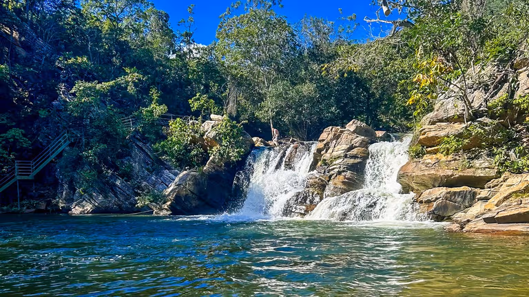 Foto da Cachoeira das Araras